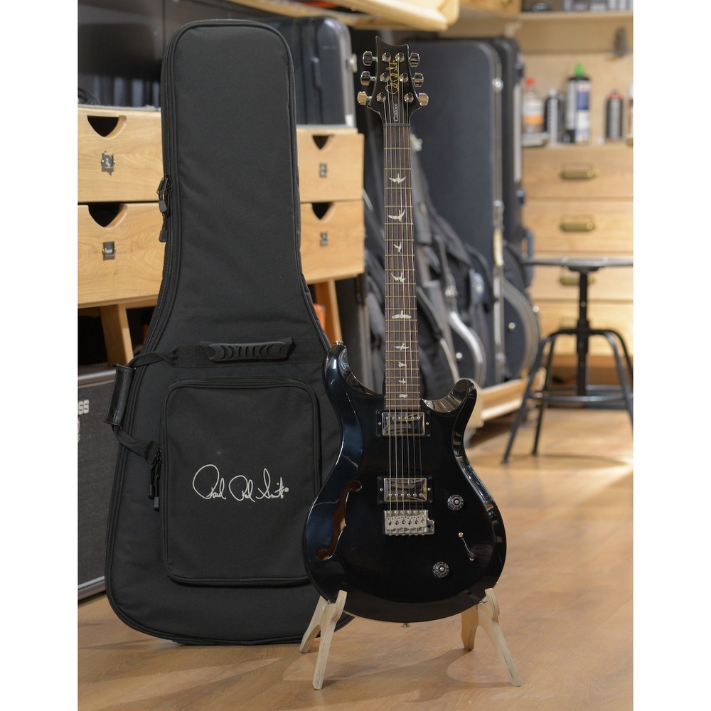 Электрогитара PRS S2 CUSTOM 22 SEMI-HOLLOW BLACK с чехлом