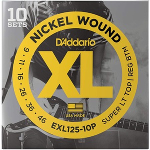 Струны для электрогитары DAddario EXL125-10P