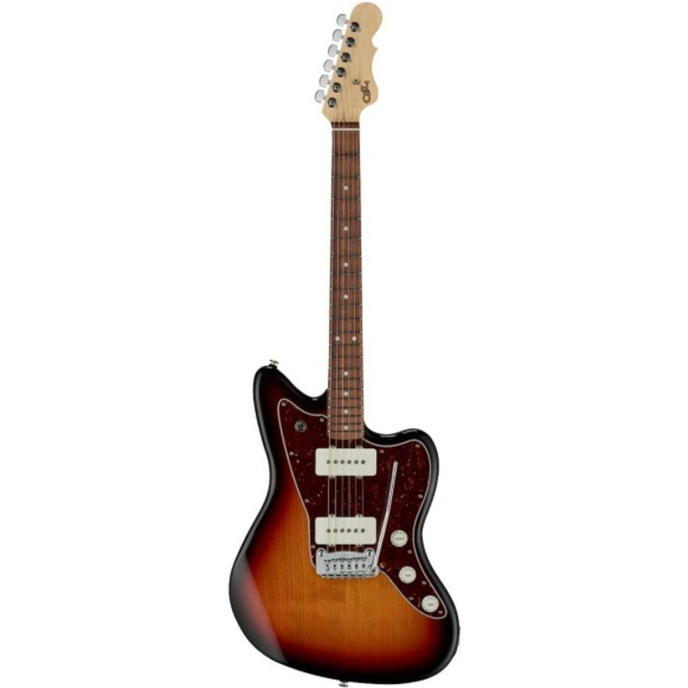 Электрогитара G&L FD Doheny 3-Tone Sunburst CR с чехлом