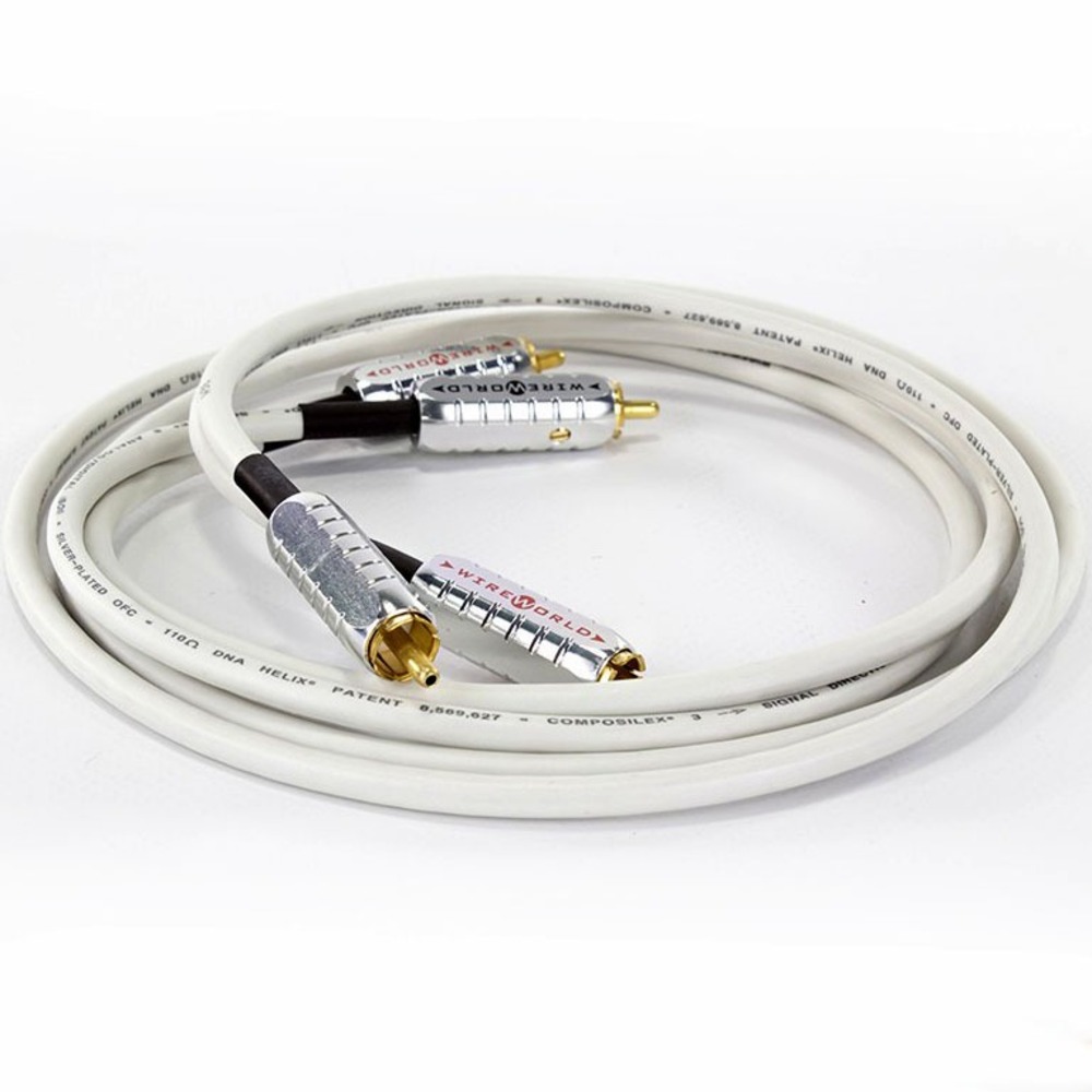 Кабель аудио 2xRCA - 2xRCA WireWorld SOI5.0M-8 Solstice 8 Interconnect RCA 5.0m