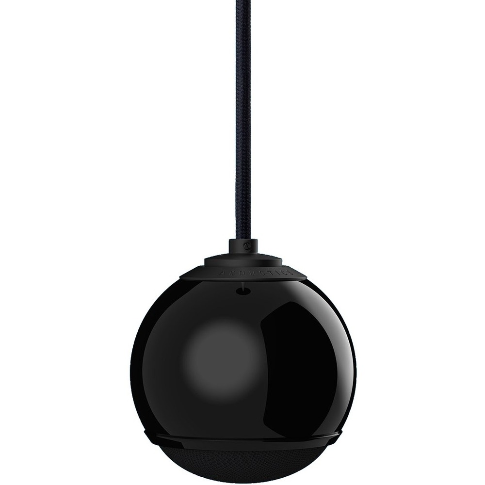 Акустика подвесная трансляционная Gallo Acoustics Micro Single Droplet Gloss Black + black cable
