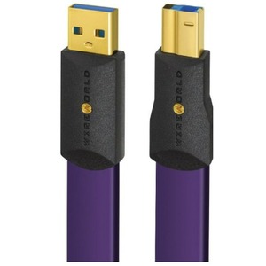 Кабель USB 3.0 Тип A - B WireWorld Ultraviolet 8 USB 3.0 A-B U3AB0.6M-8 0.6 m