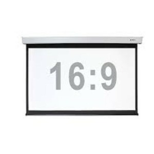 Экран для дома, настенно потолочный с электроприводом Lumien Master Control 150x180 см 78 Matte White FiberGlass