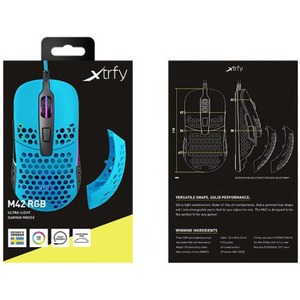 Мышь игровая Xtrfy M42-RGB-BLUE