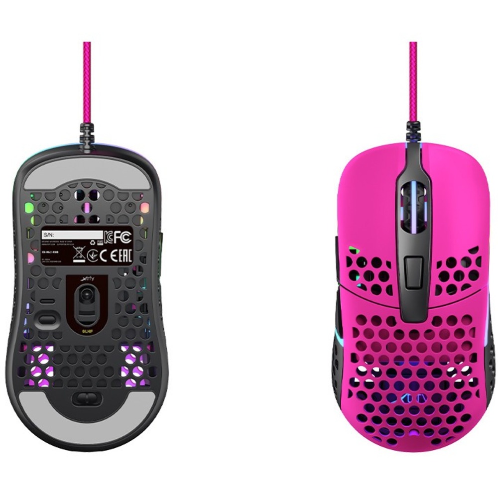 Мышь игровая Xtrfy M42-RGB-PINK