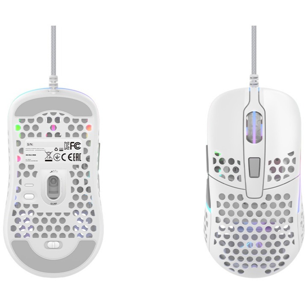 Мышь игровая Xtrfy M42-RGB-WHITE