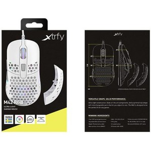 Мышь игровая Xtrfy M42-RGB-WHITE