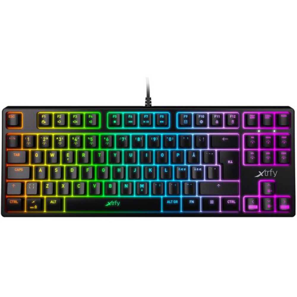 Клавиатура игровая Xtrfy XG-K4-RGB-TKL-R-RUS