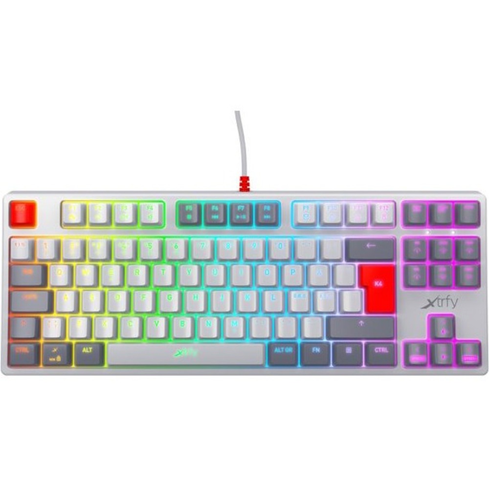 Клавиатура игровая Xtrfy XG-K4-RGB-TKL-RETRO-R-RUS