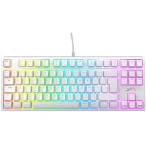 Клавиатура игровая Xtrfy K4 TKL RGB, White