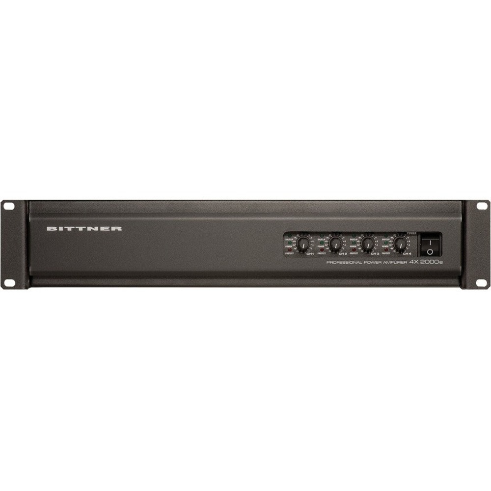 Усилитель трансляционный низкоомный BITTNER Audio 4X2000e