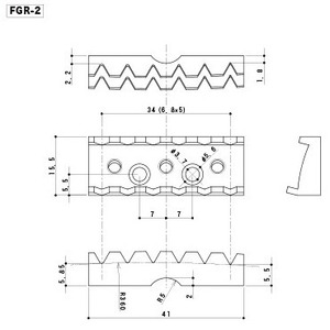Топ лок для гитары Gotoh FGR-2-C