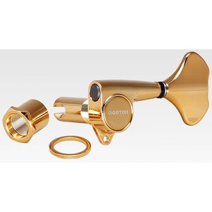 Колки для бас-гитары Gotoh GB707-GG-L3+R2