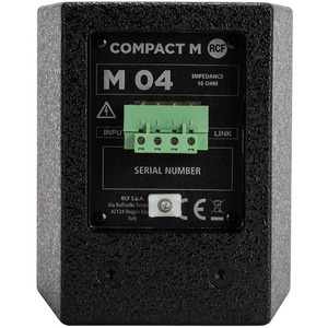 Акустика трансляционная низкоомная RCF COMPACT M 04 13000623