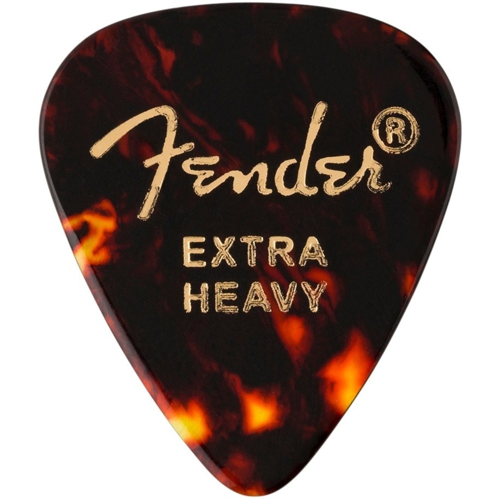 Медиатор Fender Tortoise Shell 351 Shape Extra Heavy 12 Count