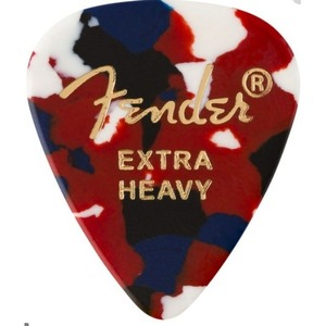 Медиатор Fender 351 Shape Premium Picks Extra Heavy Confetti 12 Count