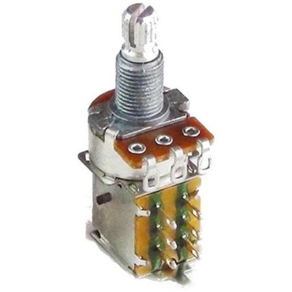 Потенциометр 250кОм для гитары Hosco Push-250B