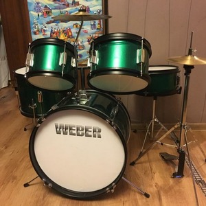 Ударная установка WEBER BabyKit Light Green