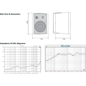 Акустика трансляционная трансформаторная CMX Audio WSK-530CS