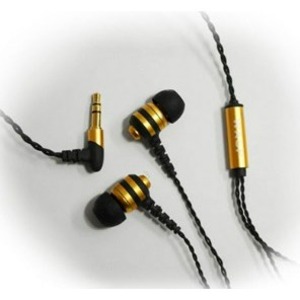 Наушники внутриканальные классические Fischer Audio Golden Wasp w/mic