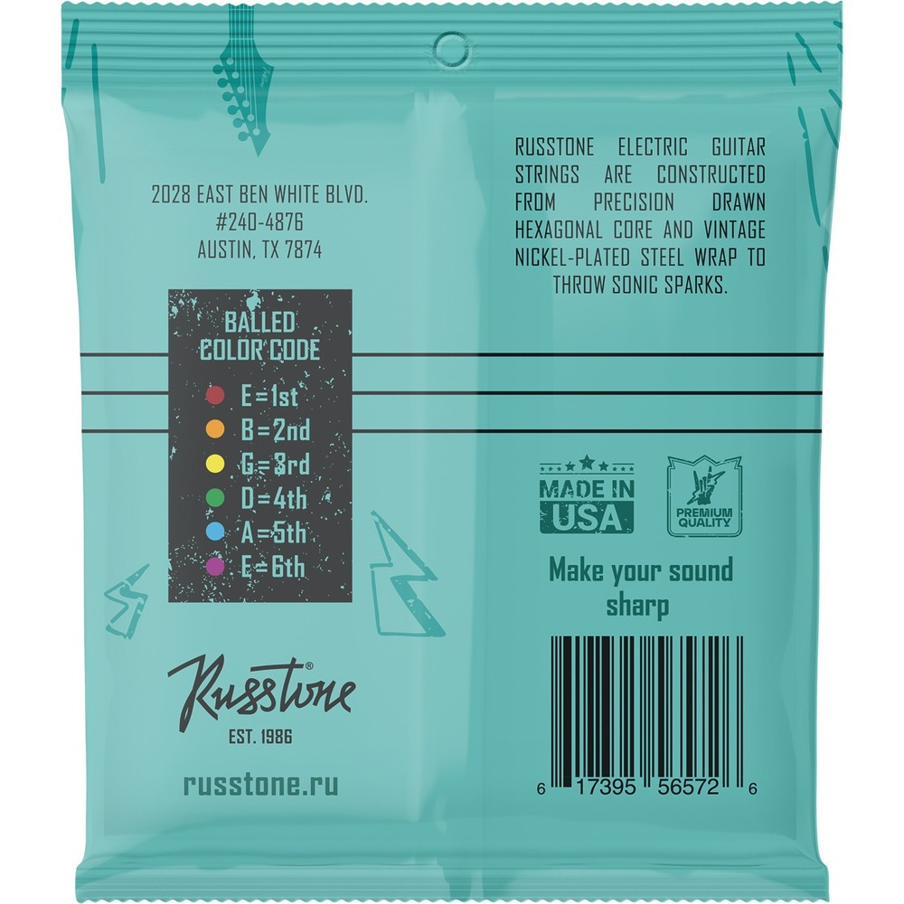 Струны для электрогитары Russtone ENP10-46