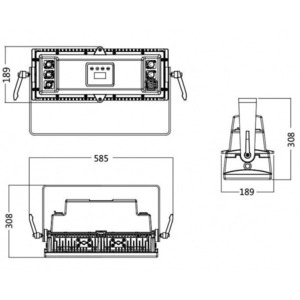 LED cтробоскоп Silver Star STAR SS353SCM RAYPHEON SC