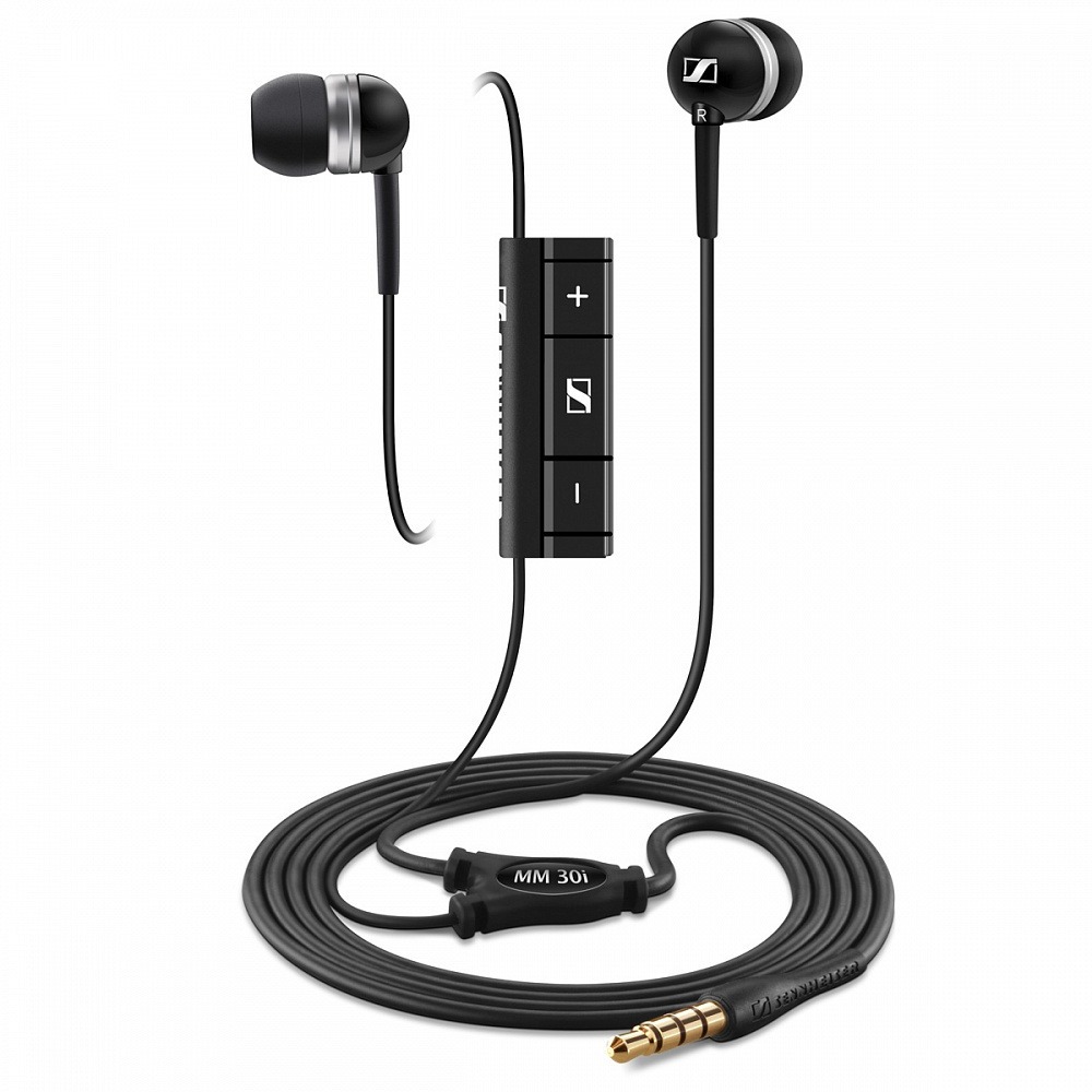 Наушники внутриканальные классические Sennheiser MM 30i Black