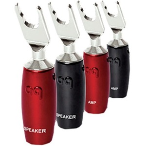 Разъем "Лопатка" Audioquest SureGrip507 Multi-Spade Silver (Set 4)