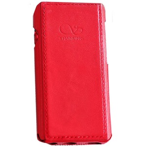 Чехол для цифрового плеера Shanling M5s Leather Case red