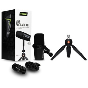 USB микрофон Shure MV7 -K-BNDL