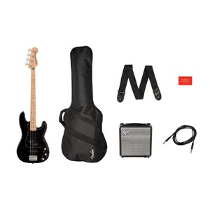 Гитарный комплект Fender SQUIER Affinity Precision Bass PJ Pack MN BLK