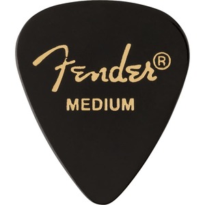 Медиатор Fender 351 Shape Premium Picks Medium Black 12 Count