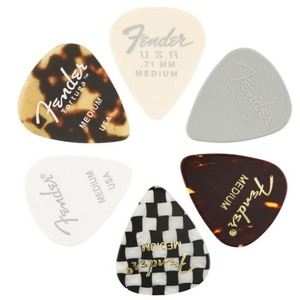 Медиатор Fender 351 Shape Material Medley Medium 6