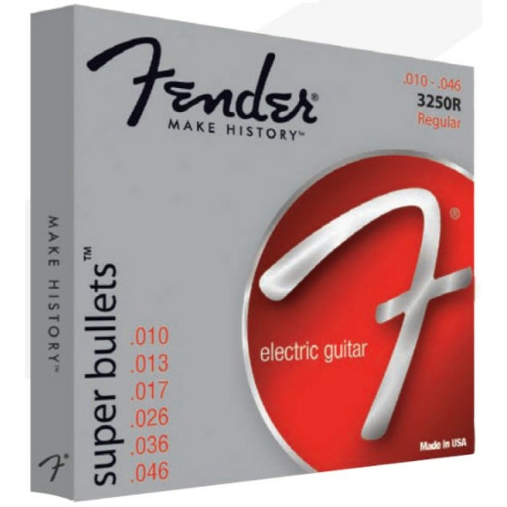 Струны для электрогитары Fender STRINGS NEW SUPER BULLET 3250LR NPS BULLET END 9-46