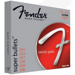 Струны для электрогитары Fender STRINGS NEW SUPER BULLET 3250LR NPS BULLET END 9-46