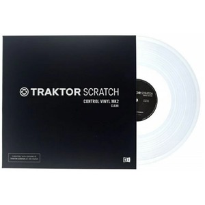 Таймкод винил Native Instruments Traktor Scratch Pro Control Vinyl Clear Mk2