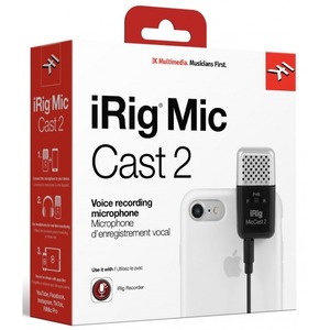Микрофон для iOS/Android устройств IK MULTIMEDIA iRig-Mic-Cast-2