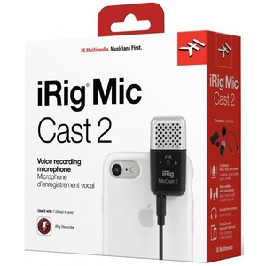 Микрофон для iOS/Android устройств IK MULTIMEDIA iRig-Mic-Cast-2