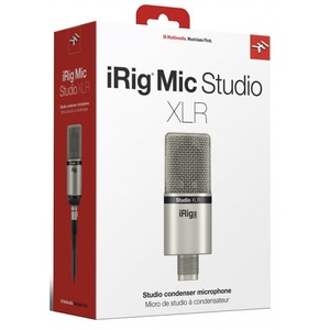 Микрофон студийный конденсаторный IK MULTIMEDIA iRig-Mic-Studio-XLR