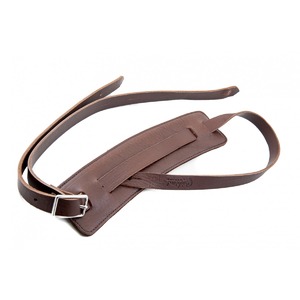 Ремень для гитары RightOn Straps 8401050040350 Steady Leathercraft Slim Brown