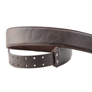 Ремень для гитары RightOn Straps 8401050060358 Go Leathercraft Vintage Brown