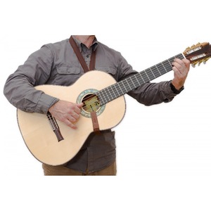 Ремень для гитары RightOn Straps 8401120010351 Classical Classical-Hook Brown
