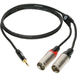 Кабель аудио 1xMini Jack - 2xXLR KLOTZ KY9-180 1.8m