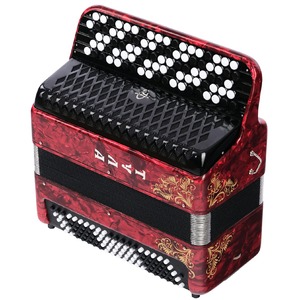 Баян ученический двухголосный Тульская Гармонь BN-37-RD