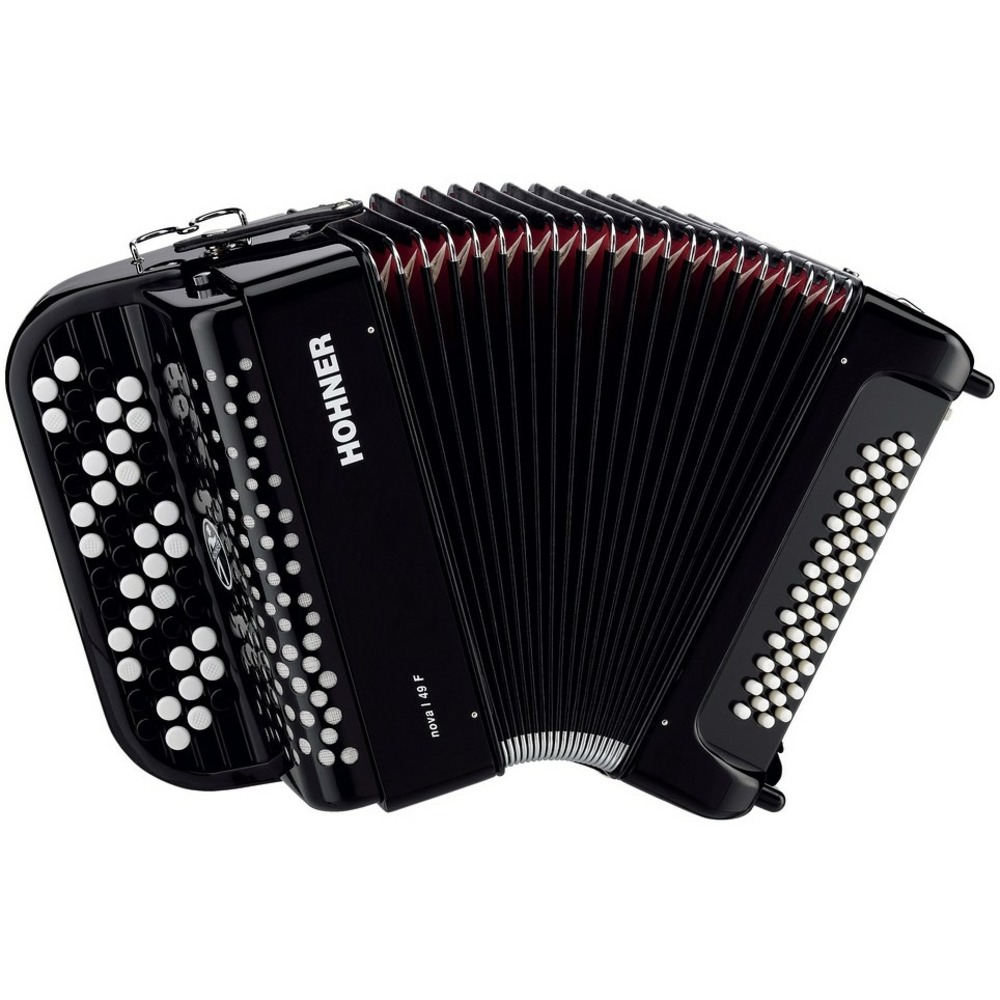 Аккордеон кнопочный Hohner A4246 NOVA I 49 BLACK