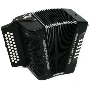 Аккордеон кнопочный Hohner A4802 COMPADRE A/D/G Black