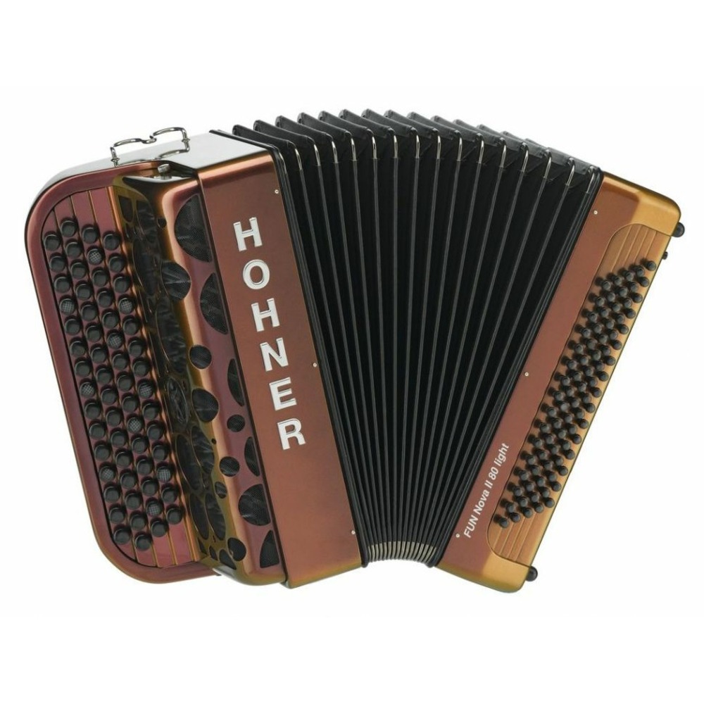Аккордеон кнопочный Hohner A7015 NOVA II 80 FUN
