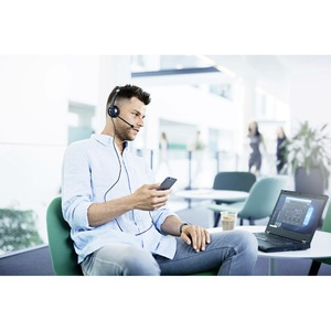 Односторонняя проводная гарнитура Sennheiser SC 40 USB CTRL BLACK