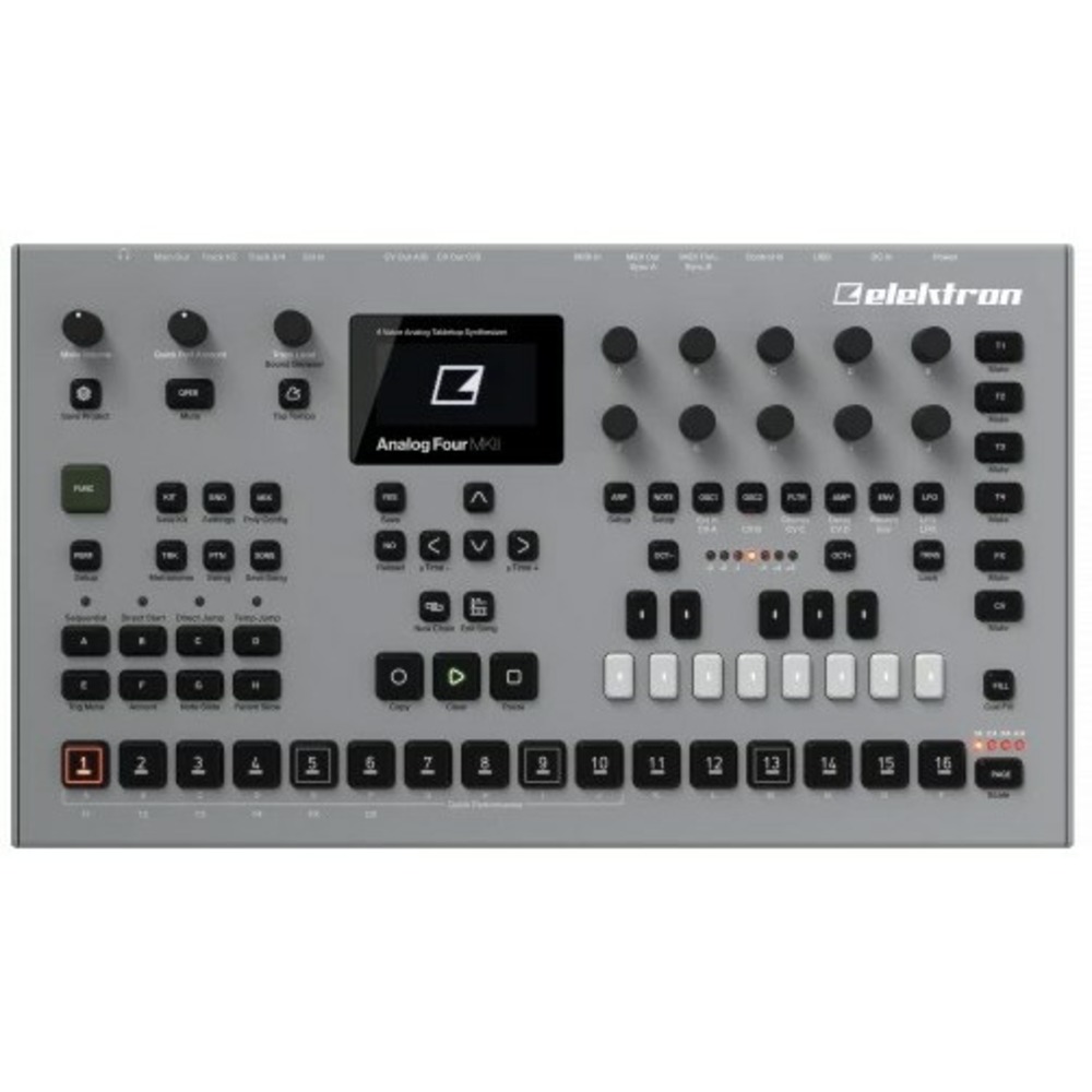 Аналоговый синтезатор Elektron Analog Four MKII Black
