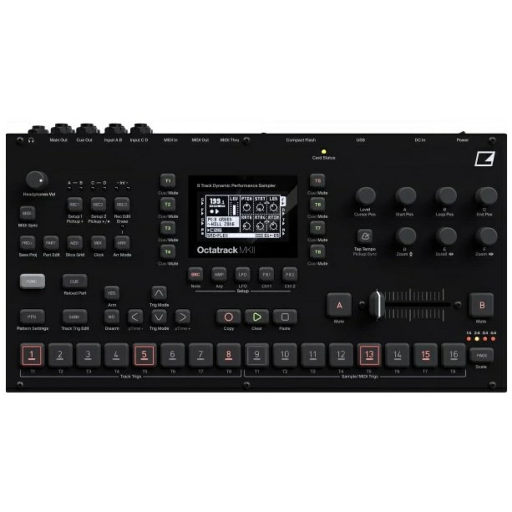 Семплер Elektron Octatrack MKII Black